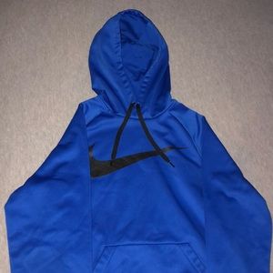 Blue Nike sweatshirt